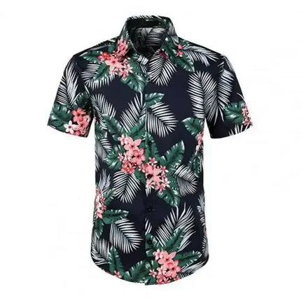 Shirt For Mens Hawaiian Banana Fruit Casual 3D Printed Beach Short Sleeve Brand Imported Clothing Plus Size Streetwear Vacation