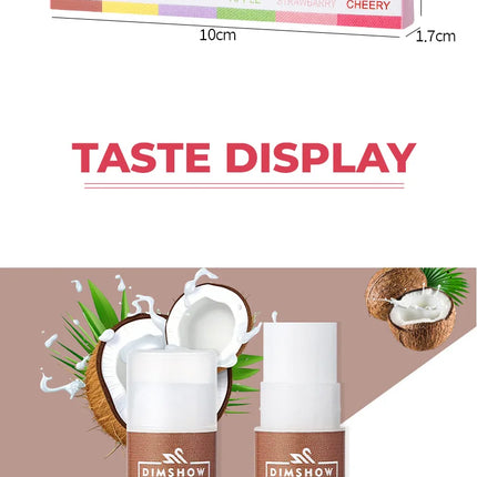6  flavors of fruit moisturizing lipstick Moisturizing and moisturizing lip mask desalination lip mask lip balm