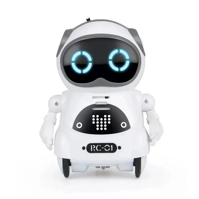 AI Christmas Gift Smart Robot with Hat Electronic Automation Ai Robot Emotional Interaction Vocal Multiple Mode Cute Gift