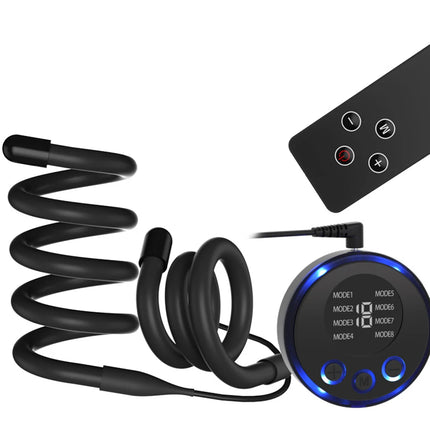 Electric Shock Penis Ring Cock Ring Delay Ejaculation Pulse Body Massager Delayed Ejaculation Prostatic Massage Sex Toys for Men