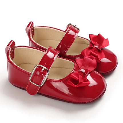 Spring and Autumn Style 0-1 Year Old Baby Walking Shoes Soft Rubber Soled Baby Shoes Breathable and Non Slip Princess Shoes