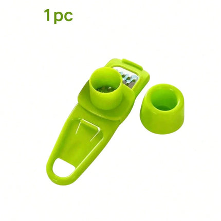 1/2pc Mini Garlic Grinder Creative Garlic Press Kitchen Garlic Mash Manual Garlic Mashing Green Kitchen Gadgets Tool