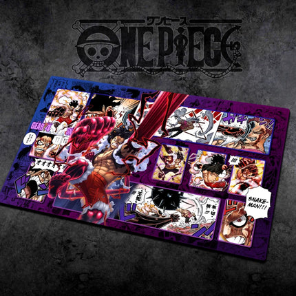 60*35cm Anime One Piece OPCG GAME Card PlayMat Comic Series New Four Emperors Teach Shankusu Buggy Luffy Chopper Collection Toys