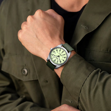 NIBOSI Fashion Luminous Watch Men Nylon Strap Auto Date Quartz Wristwatches Men Sports Military Watch for Men Reloj Hombre 2024