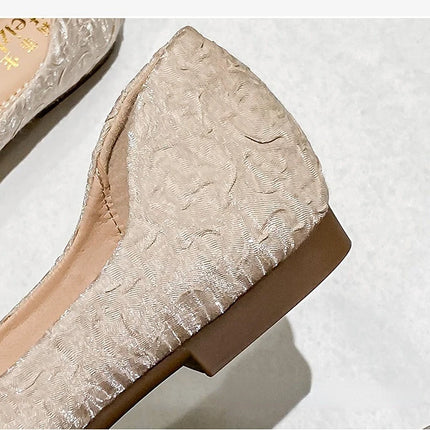 Women Flat Elegant Fashion Women Flat Fashion Ballet Shoes Ladies Bling Crystal Bow Tie Pointed Toe Flats Shoes Zapatos De Mujer