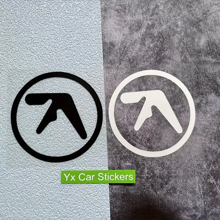 1PC Aphex Twin Vinyl Sticker Waterproof Decal for Laptop Truck SUV Door Motorcycle Rear Window Car Decor