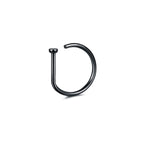 1PC-Black / 20G(0.8mm-Dia.8mm)