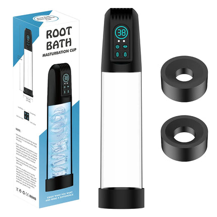 IPX7 Waterproof Electric Penis Enlarger Pump for Vacuum Pump Enlargement Extend Pump 6 Suction Extender Enhancer Sex Toy for Men