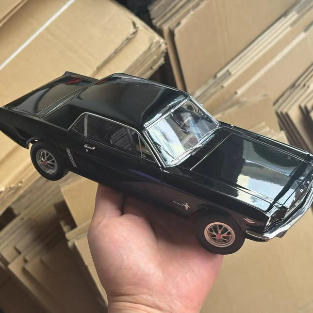 Defective Norev unboxed 1/18 scale Ford Mustang Haedtop Coupe alloy collectible car model ornaments souvenir die-cast metal toy