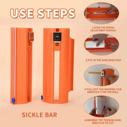 Upgraded Masking Film Cutter Masking Film Cutting Tool for Cutting Car Spray Paint Protective Film Furniture Dustproof Film