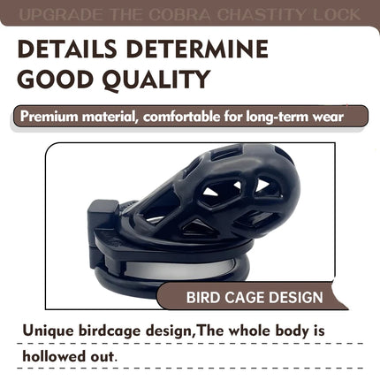 Chastity Lock Viper Chastity Lock  5.0 Sex Toys SM Products Lover's Festival Sexual Abuse Bondage Chastity Cage Sexual Rest