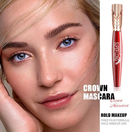4D Mascara Waterproof Extra Volume Long -lasting Hyper Lengthening Eyelash Non-smudging Eyelashes Black Mascara