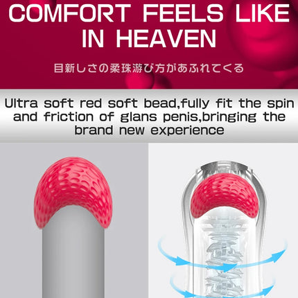New Manual Control Penis Pump Soft Aircraft Cup Male Masturbators Pocket Pussy Easy To Clean Male Sex Toys Masturbation Cup