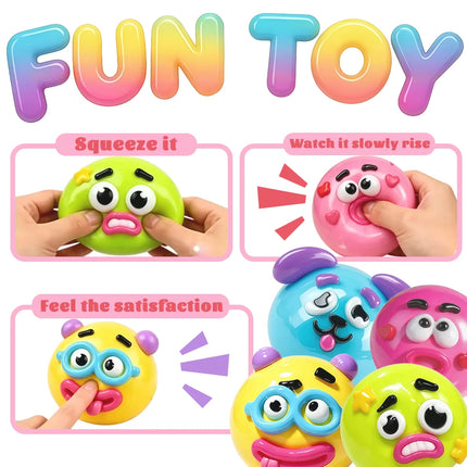2026 Hot Smushers Squishy, Curiosities Dog Face Swap Squishy Toy, Soft Moldable Cute Slow Rise Squeeze Toy, Relaxing Sensory