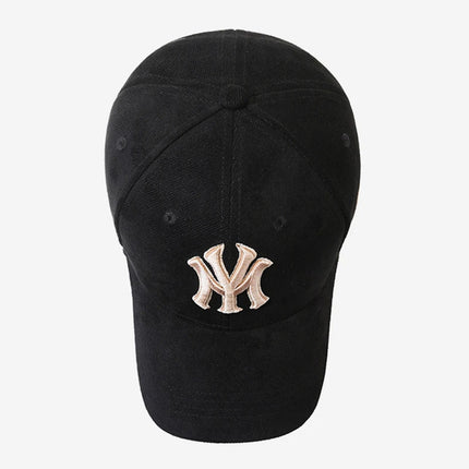 Fashion Embroidered Letters Baseball Cap for Men Women, Adjustable Unisex Couple Matching Sun Hat, Trendy Casual Duck Bill Cap