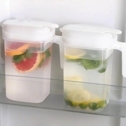 1800/2400ml Cold Kettle Teapot Plastic with Filter Water Jug Large Capacity High Temperature Resistance Fruit Tea Bucket Summer