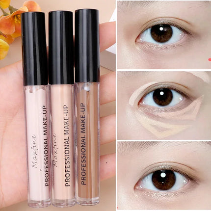 Waterproof Liquid Contouring Concealer Cream Makeup Moisturizing Long Lasting Cover Acne Dark Circles Foundation Face Cosmetic
