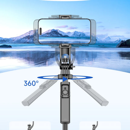 Tripod for Smartphone Light Camera,Tripods Stand with Wireless Bluetooth,Selfie Stick brackets with Phone Holder for Vlog/Video