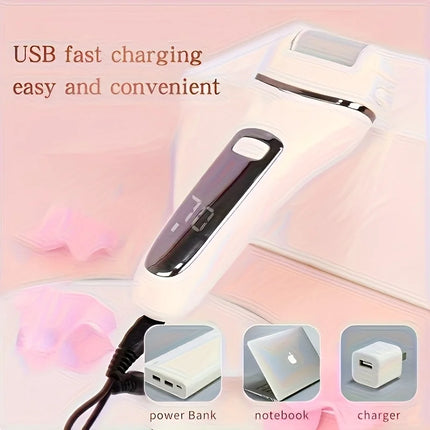 Electric Foot Callus Remover – Smooth, Rechargeable Pedicure Wand for Professional Home Foot Care