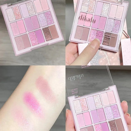 18Color Eyeshadow Palette Gliter for Eyes Shadow Palette Long Lasting Korean Eye MakeUp Eyeshadow Palette Cosmetics Eye Shadow