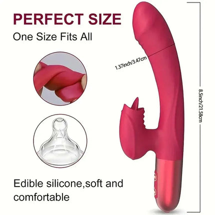 Rabbit Vibrator for Women Vagina G-Spot Dildo Vibrator Female Masturbation Clitoris Stimulator Adlut Goods Sex Toy for Women 18+