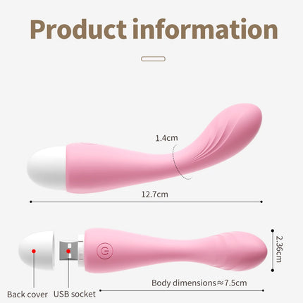 Powerful Rabbit Vibratio Vagina G Spot Clitoris Stimulator Dildo Female Masturbator Magic Wand Anal Massage Sex Toys For Adult
