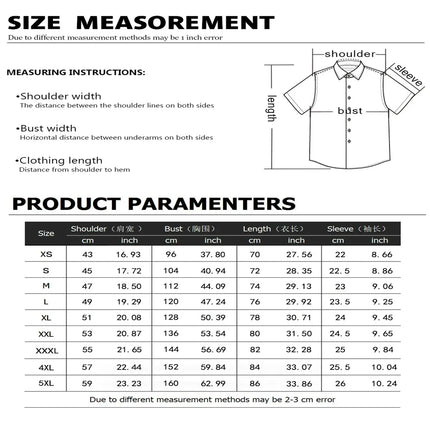 New men's shirt 3D printed Hawaiian shirt men's casual short sleeved top fashionable oversized men's lapel button up shirt