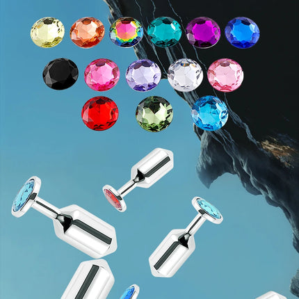 Runyu Sexy Adult Metal Anal Plug Penetration-Anal Adult Toys Fetish Butt Plug Sexy Gadgets Erotic Products But Pluk SM Sex Toys
