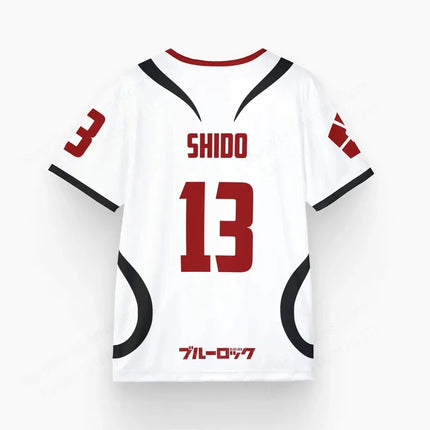 Mens Anime Jersey Blue Lock Sae Itoshi Role Playing 3d Print T-shirt Men Women Fashion Oversized Short Sleeve T shirt Breathable