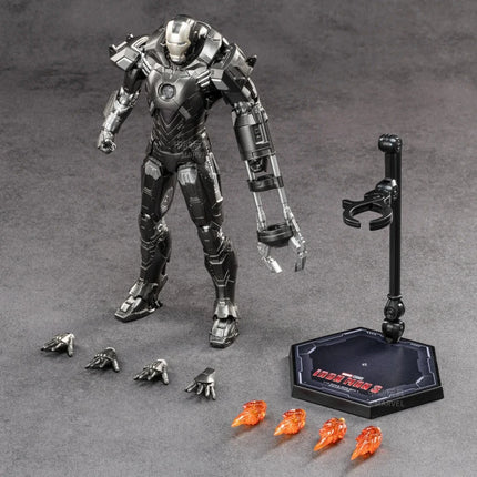 ZD Toys Iron Man MK34 MK32 MK31 MK50 MK19 MK18 MK28 Action Figures Tony Stark Mecha Model Movable Anime Avengers Collection Toys