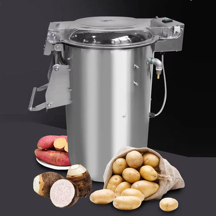 LXT Industrial Stainless Steel Electric Potato Peeling Washing Machine Potato Peeler Taro Peeling Machine