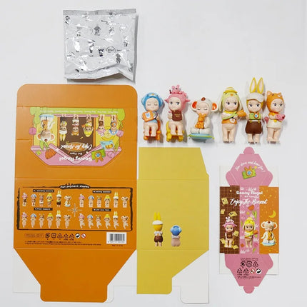 Sony Angels "Enjoy the Moment" Series Mini Doll Blind Box - Cute Doll Desktop Ornament Model Collectible Car Decoration Doll