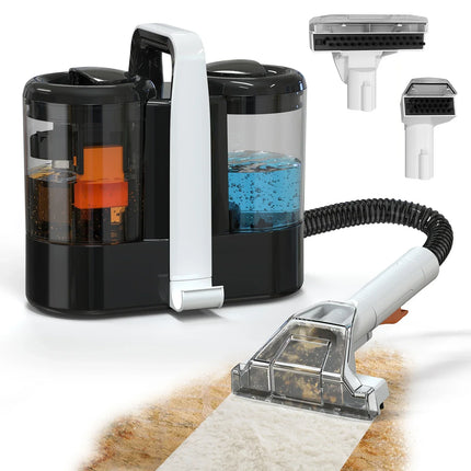 OMESER W07 Handheld Carpet Cleaner 600W 15KPa Corded Spot Clean Machine Wet Fabric Sofa Cleaning for Home Pet Portable Car