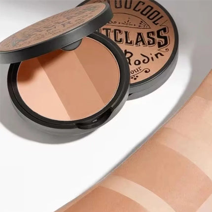 3color Original Repairing Powder Plate Too Cool For School Art ClassBy Rodin Brown Shading Contour For Cheek Nose Facial Makeup