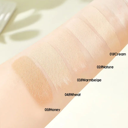Contour and Concealer Dual-Head Foundation Cream, Moisturizing and Non-tarnishing, Non-caking Foundation Lotion