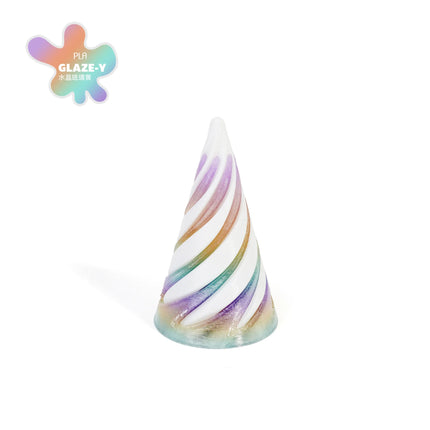 3D Printed Decoration Mini Vortex Printed Spiral Conae Fidget Toy Impossible Pyramid Passthrough Sculpture Thread Illusion Gift