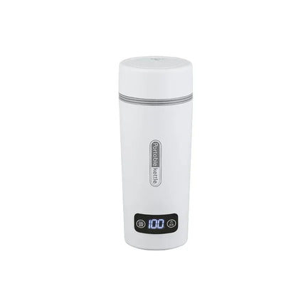 Portable Mini Temperature Adjustable Electric Water Heater Cup with Thermal Insulation for Office and Travel