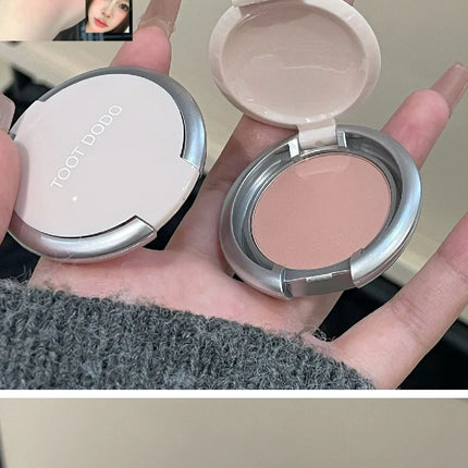 Matte Natural Cheek Tint White Brighten Face Waterproof Low saturation Nude Contouring Cosmetics Blush Powder Soft Female Makeup