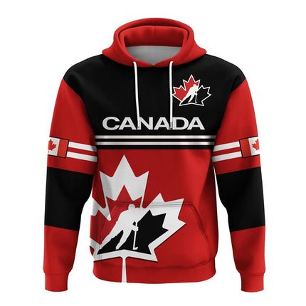 2025 Canadan Flag 3D Printed Harajuku Men Hoodies Women Canada Hoodies Sweatshirts Y2k Clothes Streetwear Oversized Pullovers