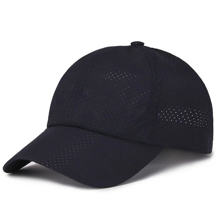 2023 New Summer Men Women Snapback Quick Dry Mesh Baseball Cap Sun Hat Bone Breathable Hats Adjustable outdoor hat