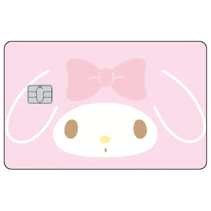 Cute Kitty Matte Sticker Kawaii Anime Credit Card Stickers for VISA MasterCard Bank Debit Card and Other IC Cards Decoration