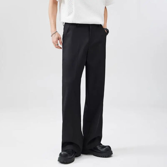 2026 New American-Style High Street Trendy Men's Casual Pants, Loose Straight-Leg Draped Trousers for Men