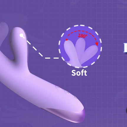 G-Spot Vibrator Adult Sex Toy for Women with 7 Wiggle Vibrating Modes Nipple Vagina Clitoris Stimulator App Control Masturbator