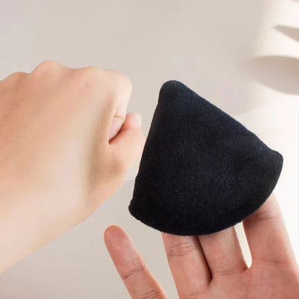 6 Pack Velvet Powder Puffs For Perfect Makeup Finish Soft And Lightweight  Makeup Sponge  powder puffs triangle