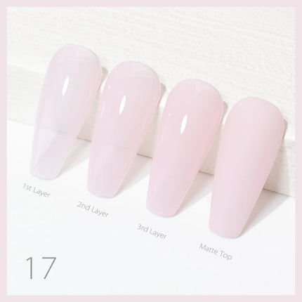 9ml CANNI Nail Gel Polish HEMA FREE TPO FREE French Nail Design Rubber Base Gel Builder Nail Gel In Bottle Semi Permanent Gel