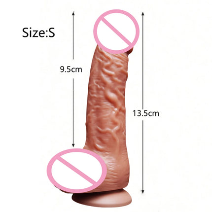 Realistic dildo, female sex toy, large penis with suction cup, female masturbator, anal sex product, adult sex toy.