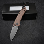 Brown handle