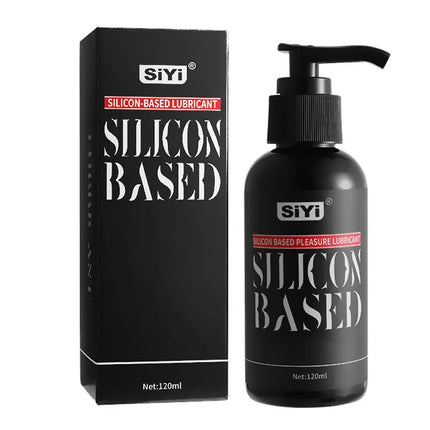 Silicone-Based Personal Lubricant Long Lasting Silky Smooth, Non-Sticky, Unscented, Waterproof For Men Women and Couples 120ml