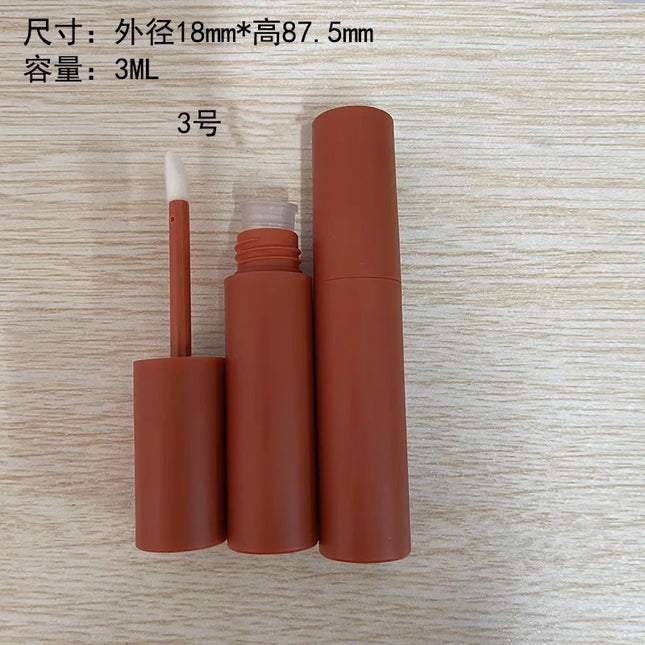 10-100PCS 3ML Empty Round Lip Gloss Tube Lip Oil Packaging Container Liquid Lipstick /Lip Honey /Concealer Tube Makeup tool