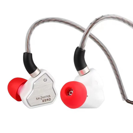 7Hz Salnotes Zero 1 HiFi 10mm Dynamic Driver In Ear Earphone IEM Metal Composite Diaphragm N52 Magnet
